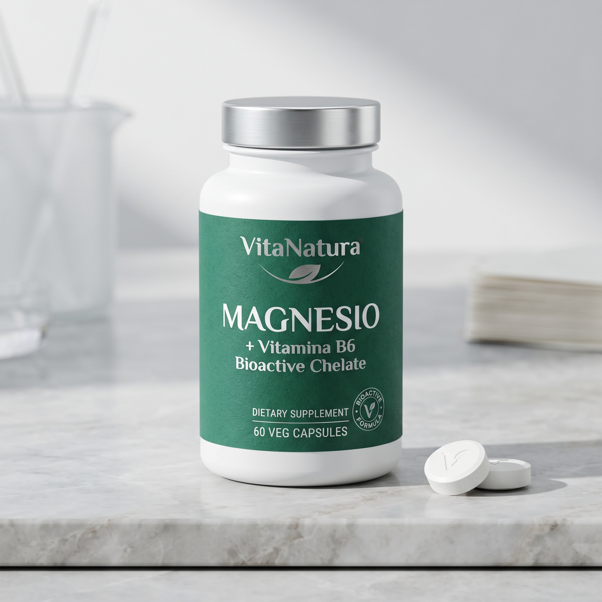 Citrato de Magnesio + Vitamina B6